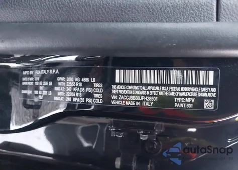 2018 Jeep Renegade Latitude 4X4 z USA, uszkodzony, nr VIN ZACCJBBB0JPH28501